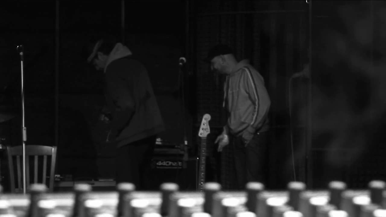 ANDY J.FOREST Band @ Twiggy: jamming with a toy megaphone - Pick Yourself Up - Black & Blue ONE SHOT