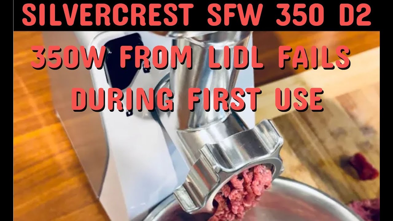 ▶ █▬█ █ ▀█▀ ▶ SILVERCREST SFW 350 D2 350W from LiDL Fails  During First Use - DON&rsquo;T BUY THAT CRAP