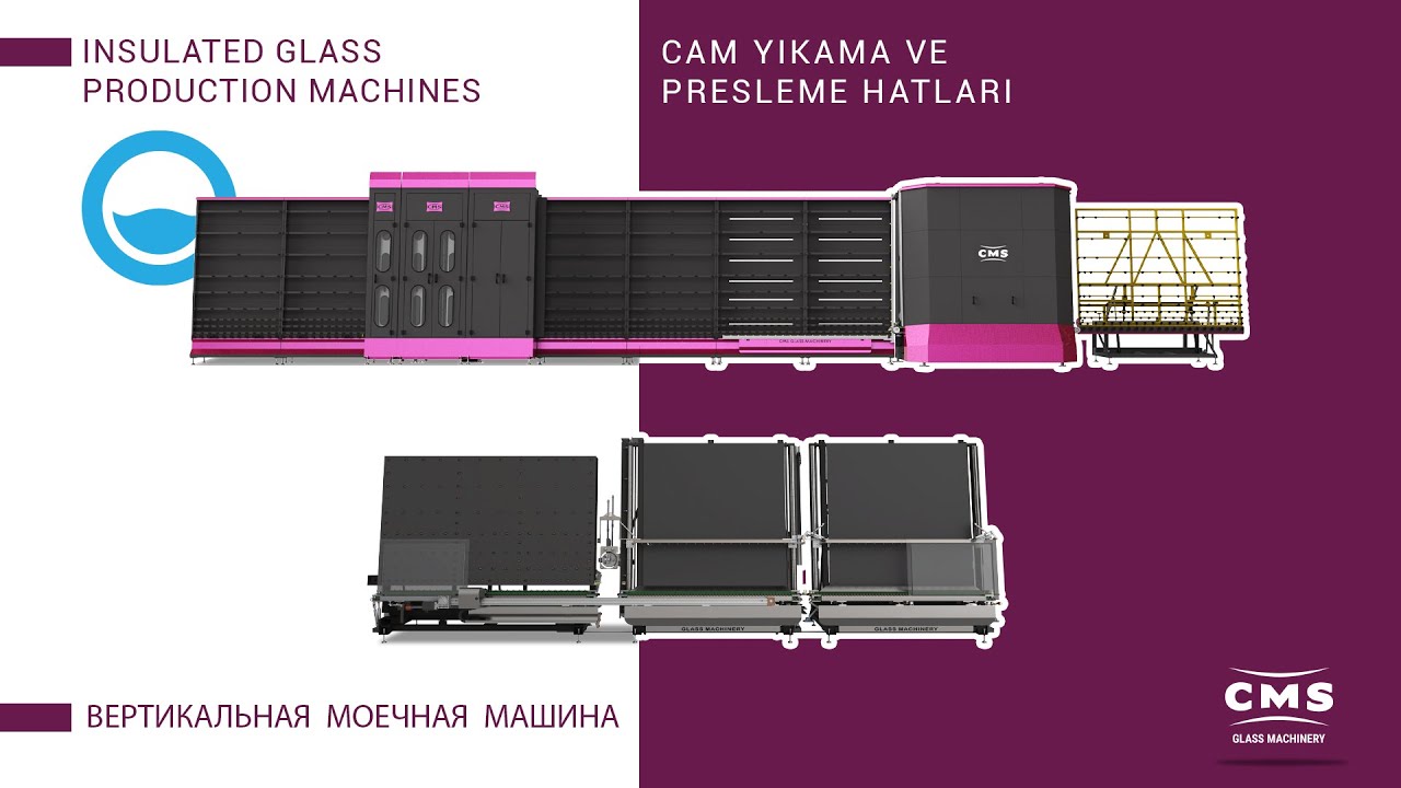 Automatic Double Glass Production Line  #glass #glazing #insulatingglass #doubleglass #facadeglass