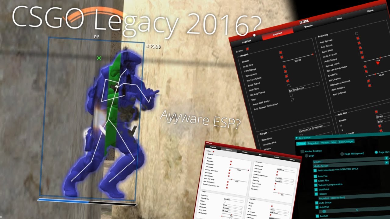 Imagine playing CSGO HvH legacy 2016?