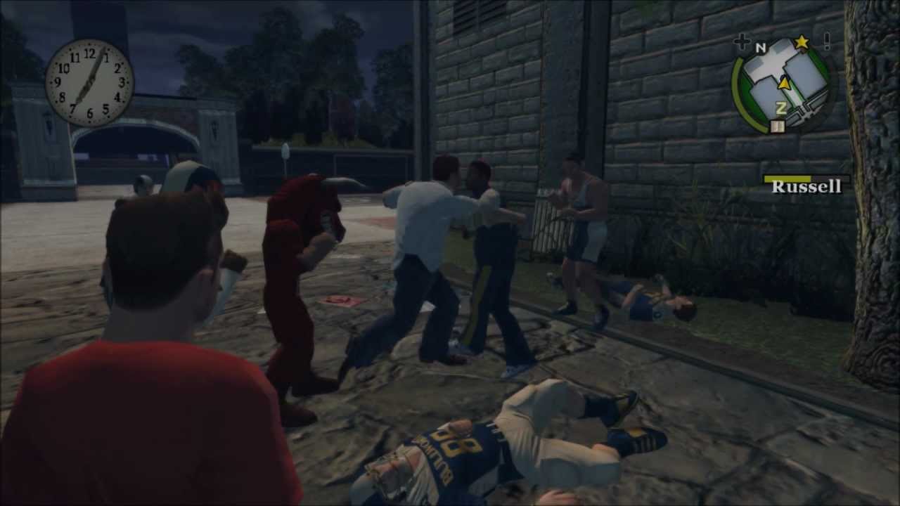 Bully SE: Russell Northrop vs Jocks (Full HD)
