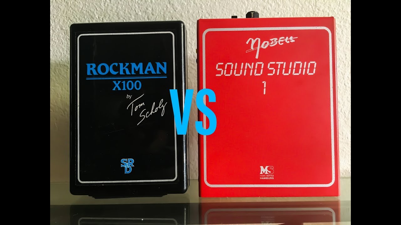 Rockman X100 vs Nobels Sound Studio SST-1