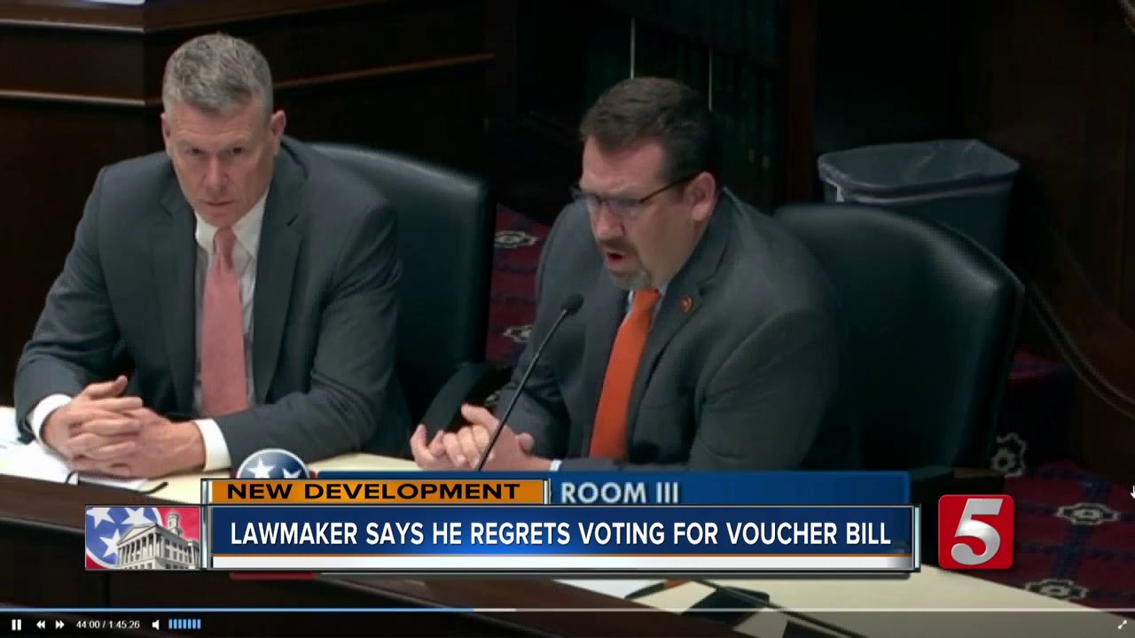 Top lawmaker regrets voting 'yes' on ESA program
