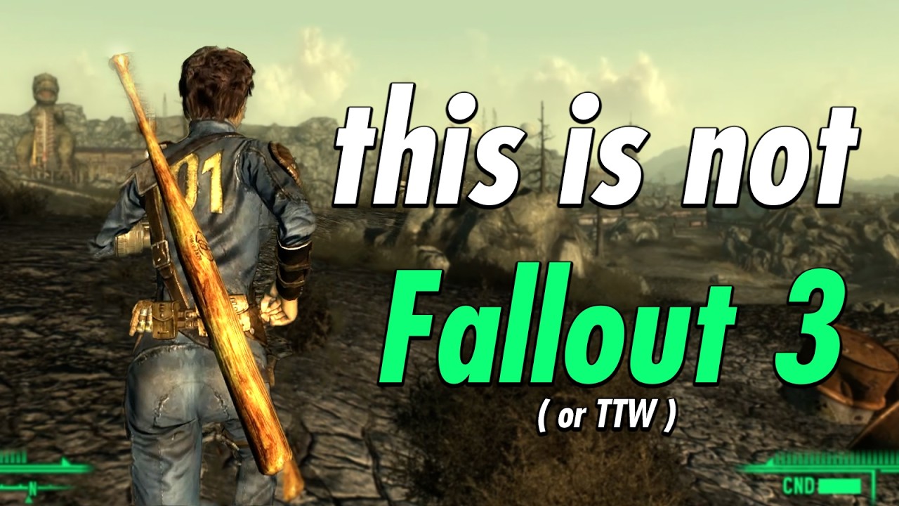 Fallout 3 but it's actually New Vegas