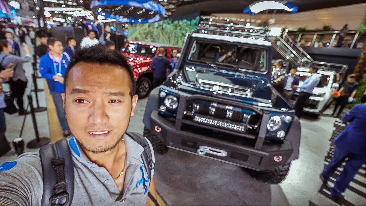 Khủng long 6 bánh BJ80 giống hệt G-Class 6 bánh |XEHAY.VN|
