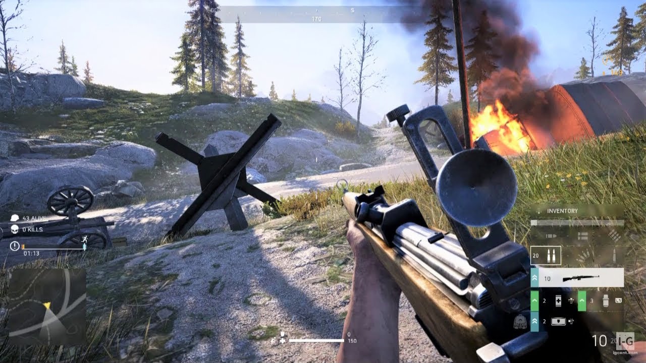 Battlefield V - Battle Royale - Firestorm PS4 Gameplay (1080p60fps)