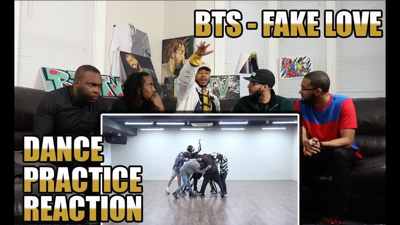 [ХОРЕОГРАФИЯ] BTS (방탄소년단) «FAKE LOVE» Танцевальная практика РЕАКЦИЯ/ОБЗОР