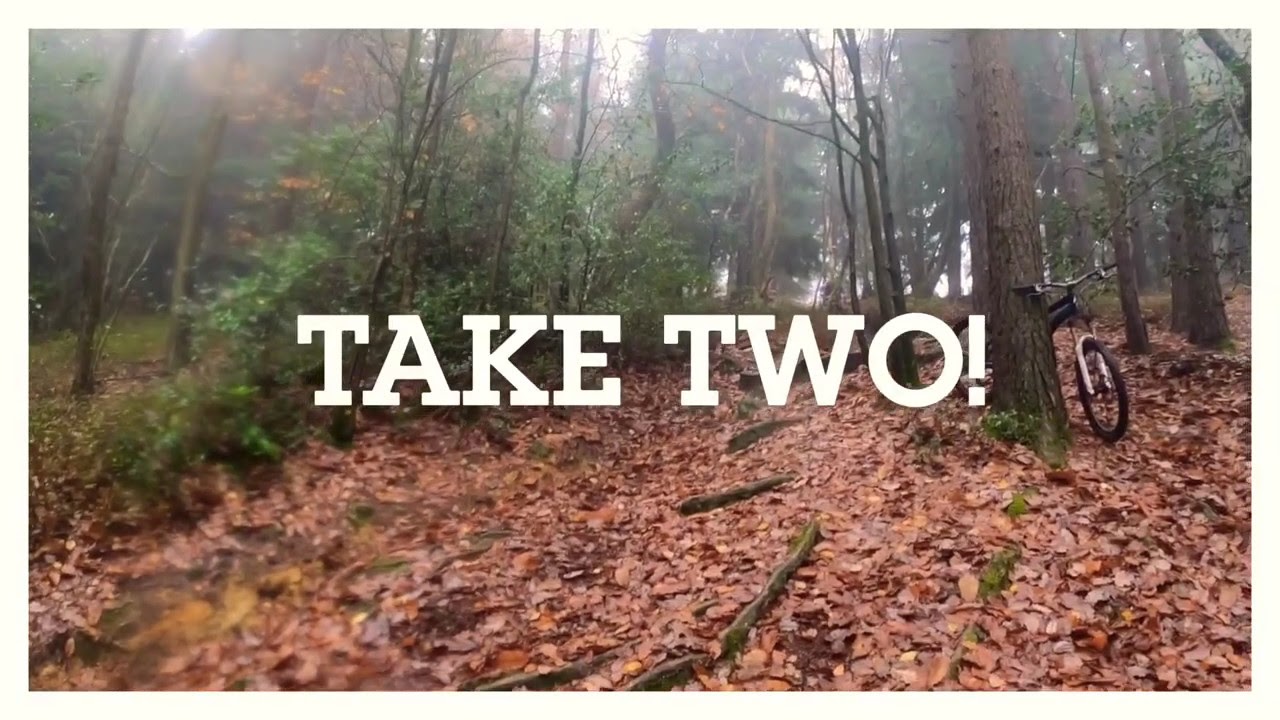 Peaslake MTB Death Star Trail CRASH staring Matt in the Surrey Hills.
