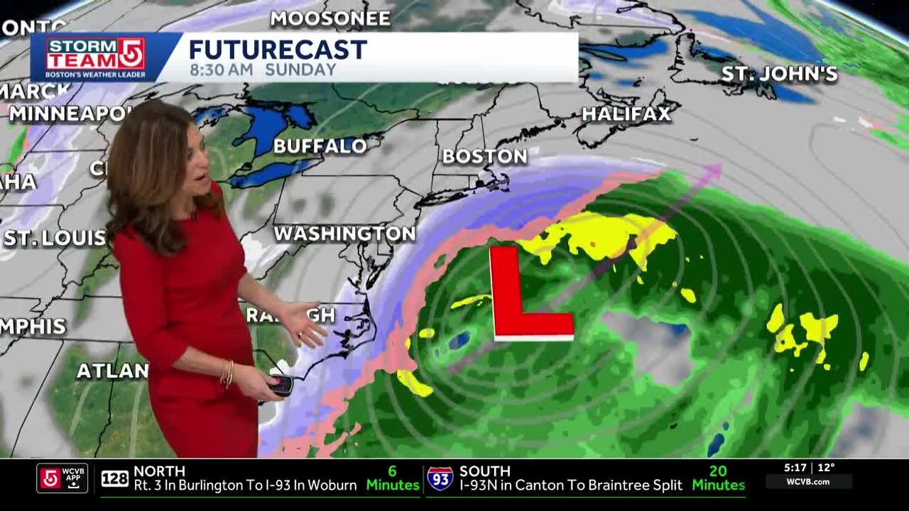 Video: Bitter wind chills before potential storm