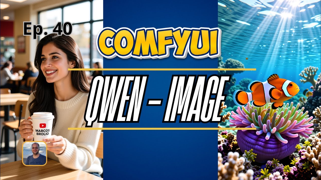 Tutorial ComfyUI em portugues - Ep.40 - ComfyUI - QWEN-Image