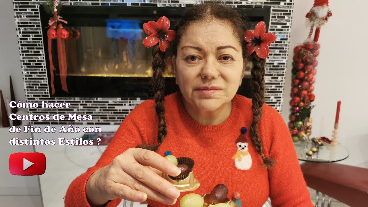 Cómo hacer Centros de Mesa de Fin de Año con distintos Estilos!