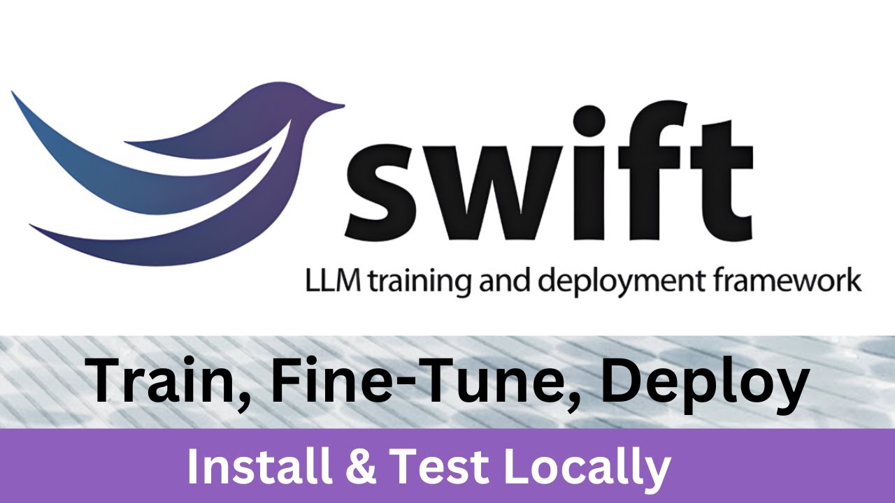 Install ModelScope Swift Locally: Train, Fine-Tune, Evaluate, Deploy LLMs Easily