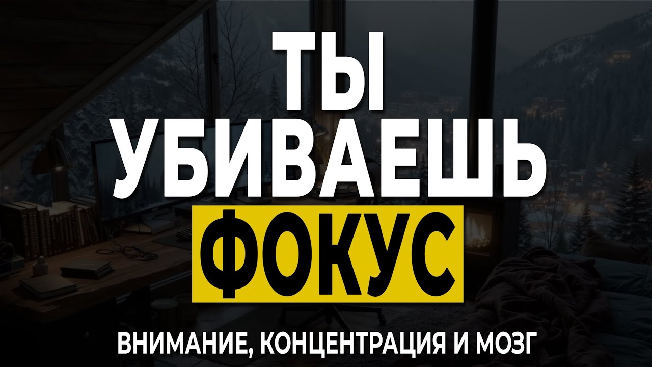 Многозадачность убивает твой фокус
