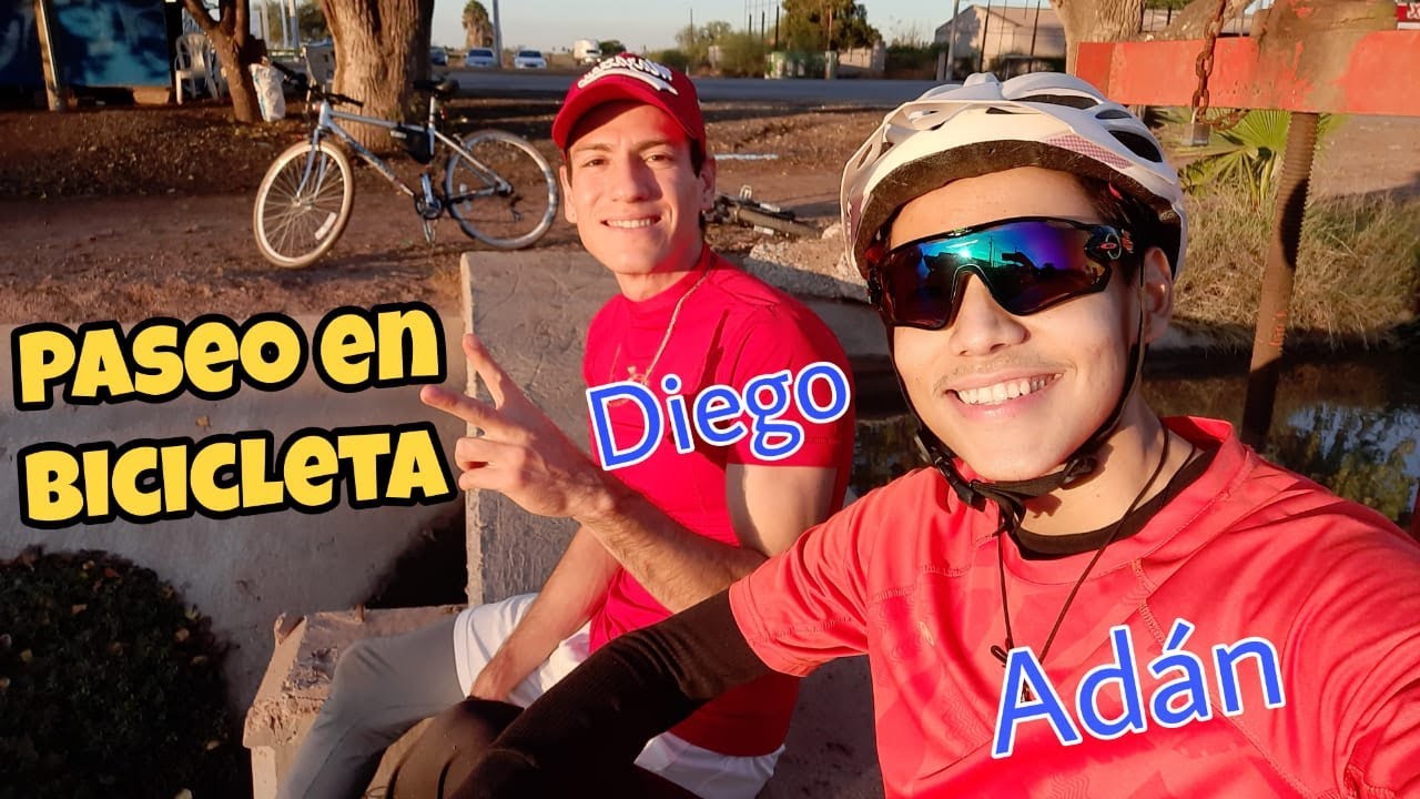 TARDE de paseo en BICICLETA con Diego