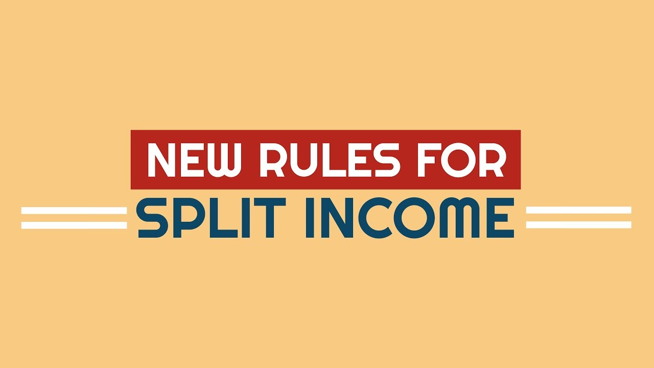 New Income Splitting Rules For Small Business Taxes