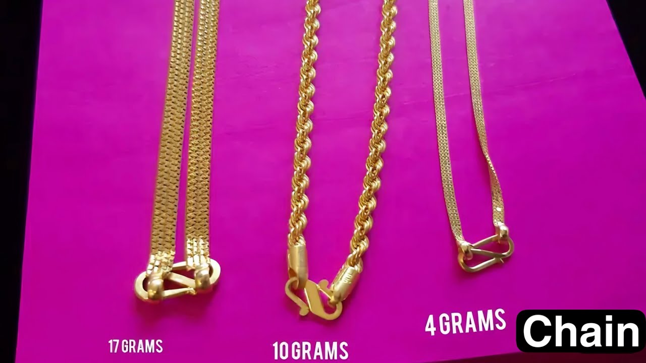 सोने में सबसे ज़्यादा बिकने वाली चेनें ❤️❤️🤗🤗 ॥ gold chain collection || gold necklace jewellery
