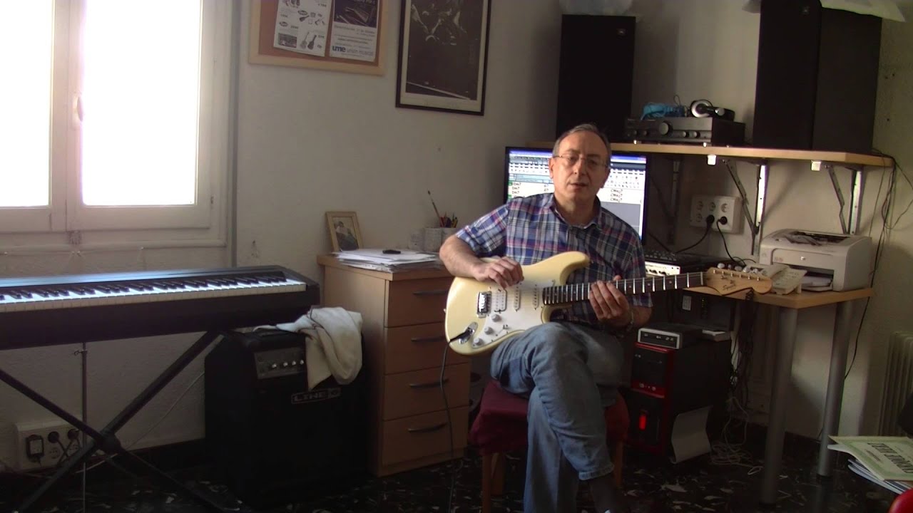 IMPROVISACION POR CUARTAS EN JAZZ EN LA GUITARRA