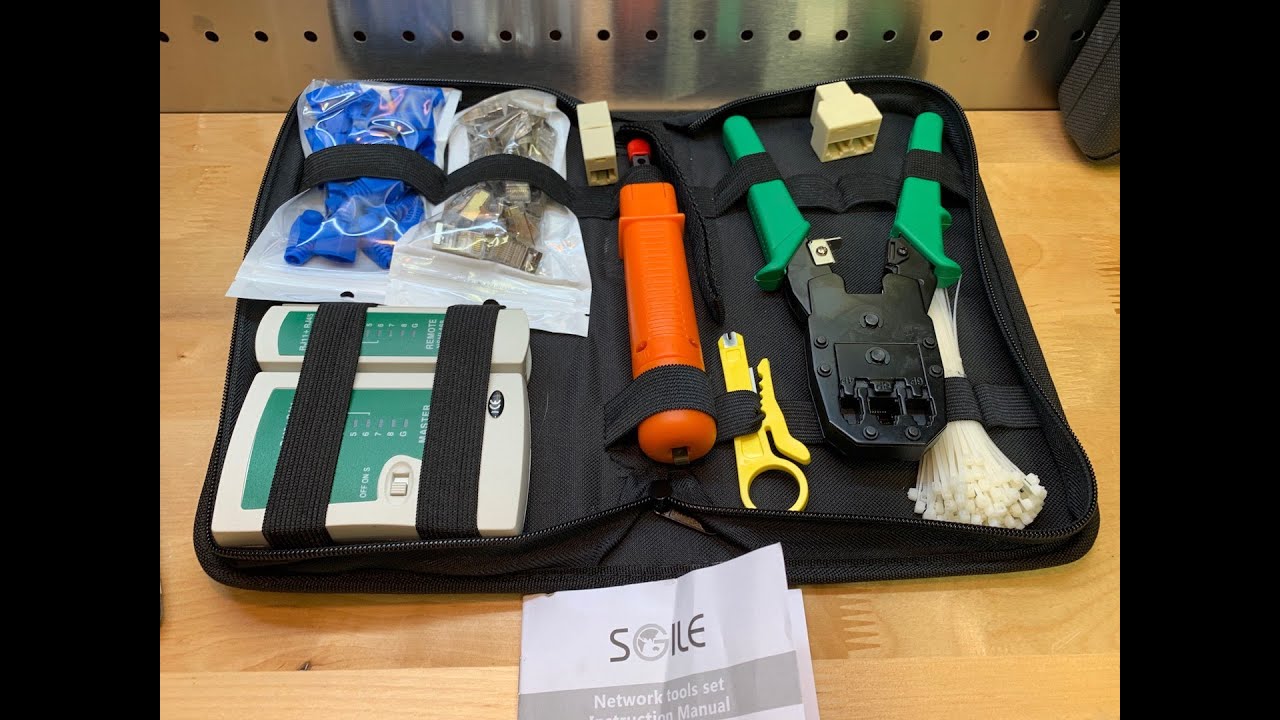 Обзор сетевого набора инструментов SGILE Pro 9/1!