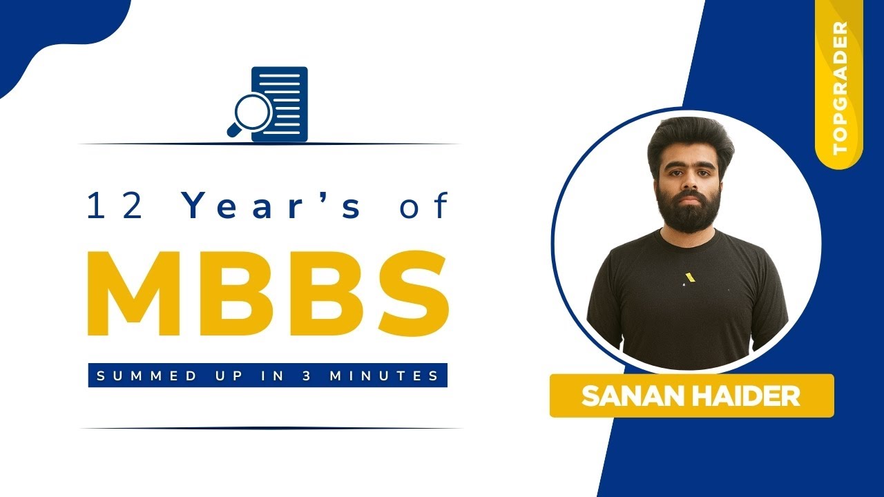 Sanan Haider Arif Shares Insightful Review on TopGrade.pk for MDCAT Preparation 2024