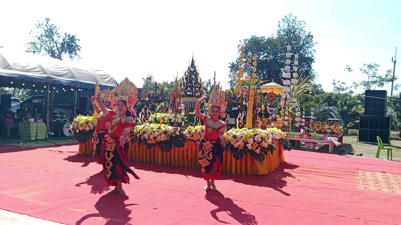 ฟ้อนรำวานไหว้ครูปู่โสภณ