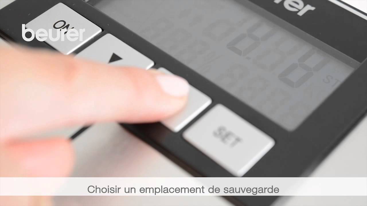 Quick start vidéo du pèse-personne impédancemètre en verre BG 42