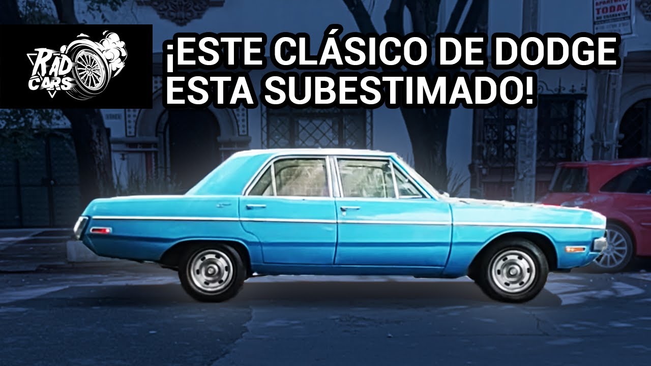¡Este Clásico de Dodge esta subestimado con el mítico motor Salant six Dodge Dart 1970!