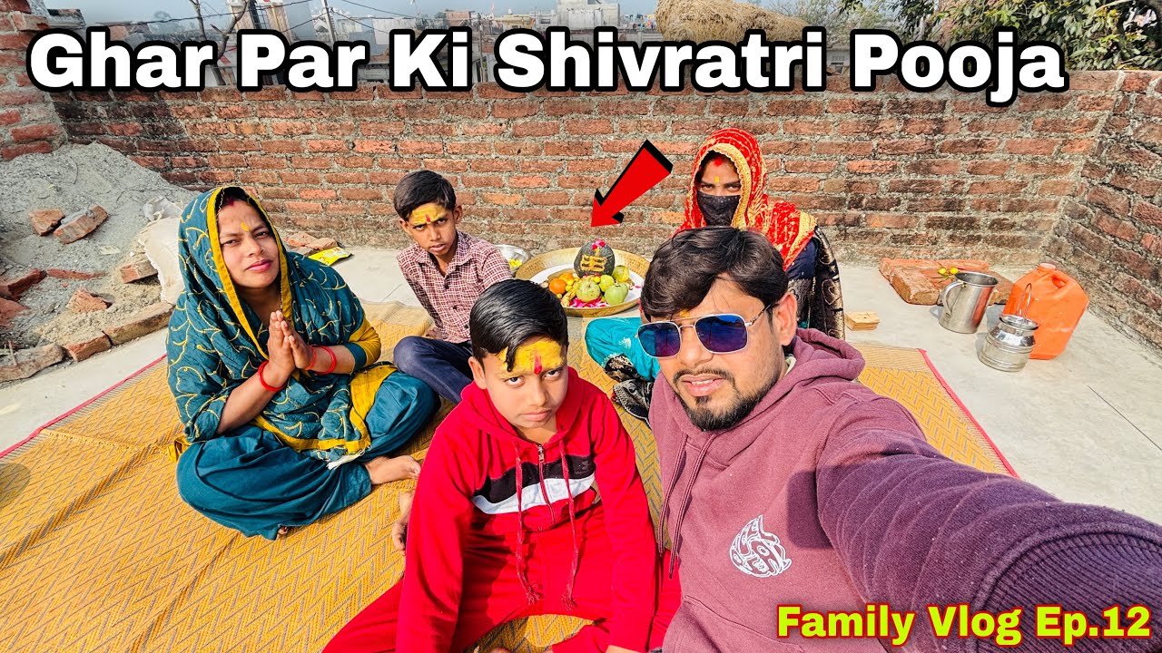 Mahashivratri Pooja Vlog 2026 | Family Celebration + Funny Moments 😂🔱