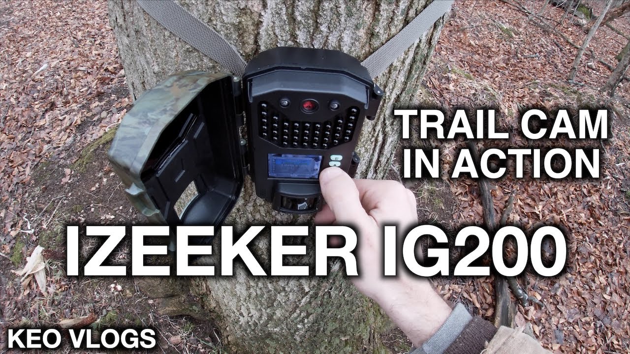 Izeeker IG200 Trail Cam In Action