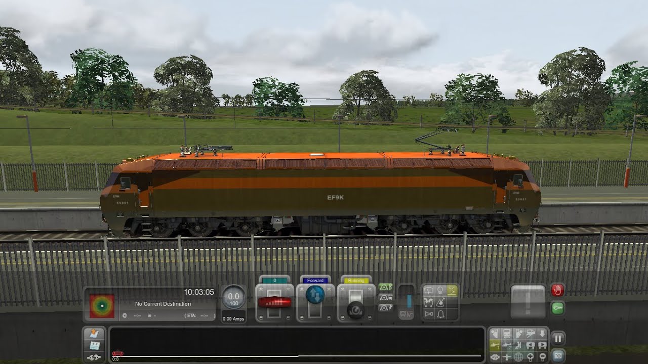 EF9K Locomotive in TS2024 #ts2024 #EF9K #EcoR #vskp