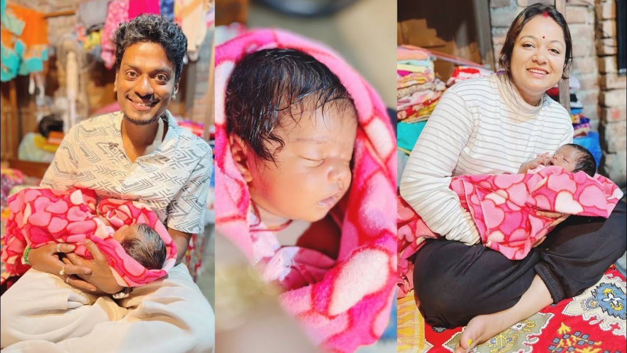 এতো দিন পরে আসার সময় হলো পুচুকুকে দেখতে #cutebaby #newbornbaby #babygirl