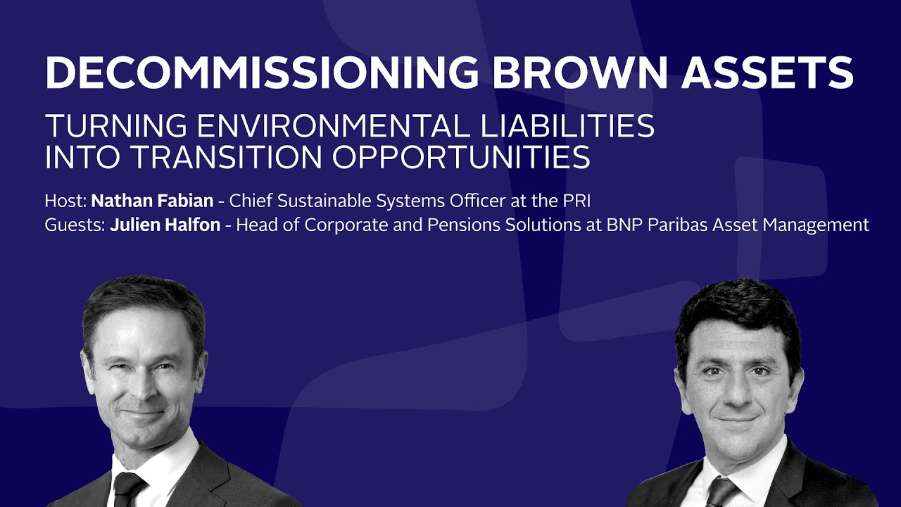 Decommissioning brown assets: turning environmental liabilities into transition opportunities