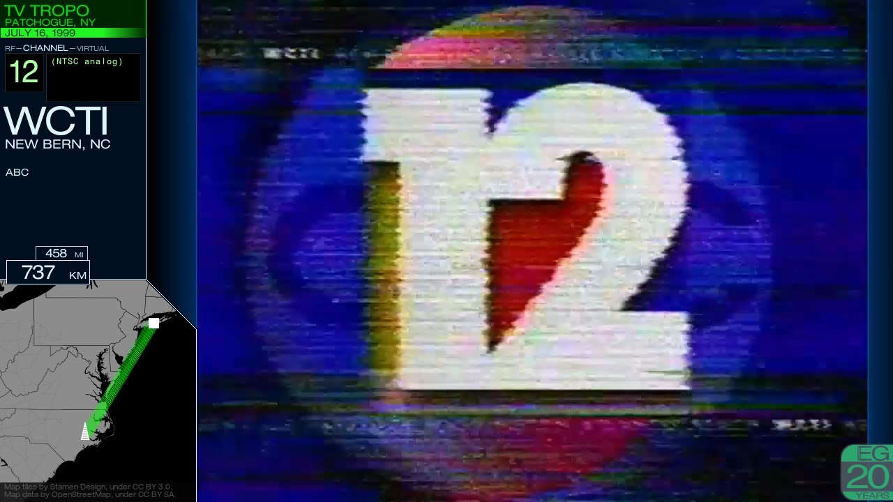 TV DX from Patchogue, NY (Tropo 1999)