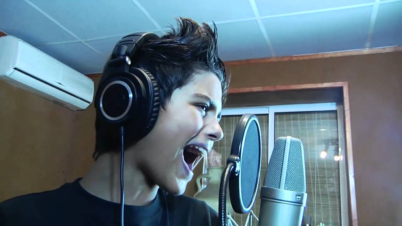 Abraham Mateo (12 AÑOS) - l SURRENDER - (Celine Dion)  Studio RC