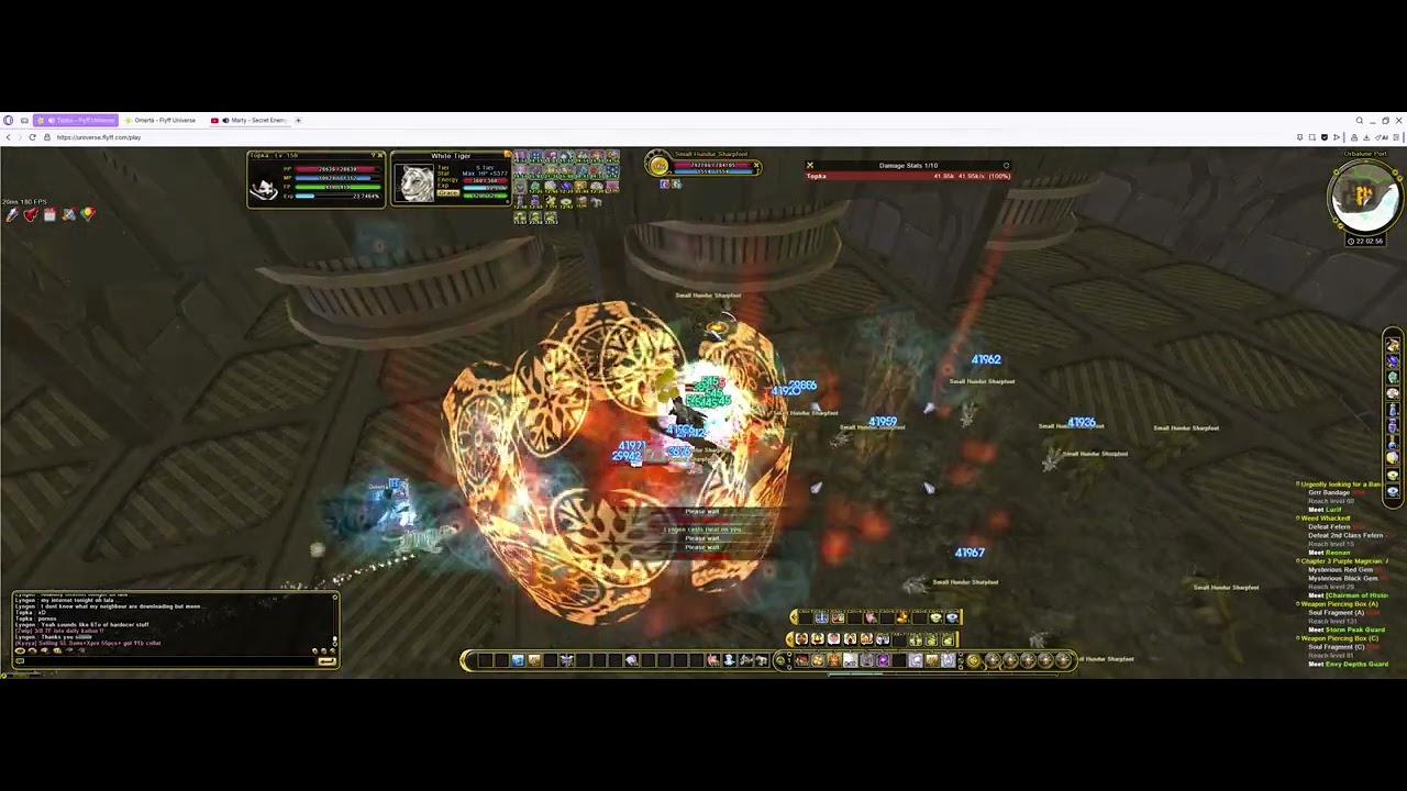 Flyff Universe - 159 Psykeeper grind on Kaillun