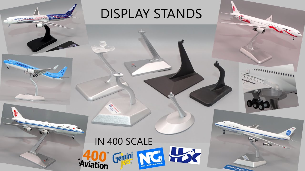 Model Display Stands for your Airliner in 400 Scale