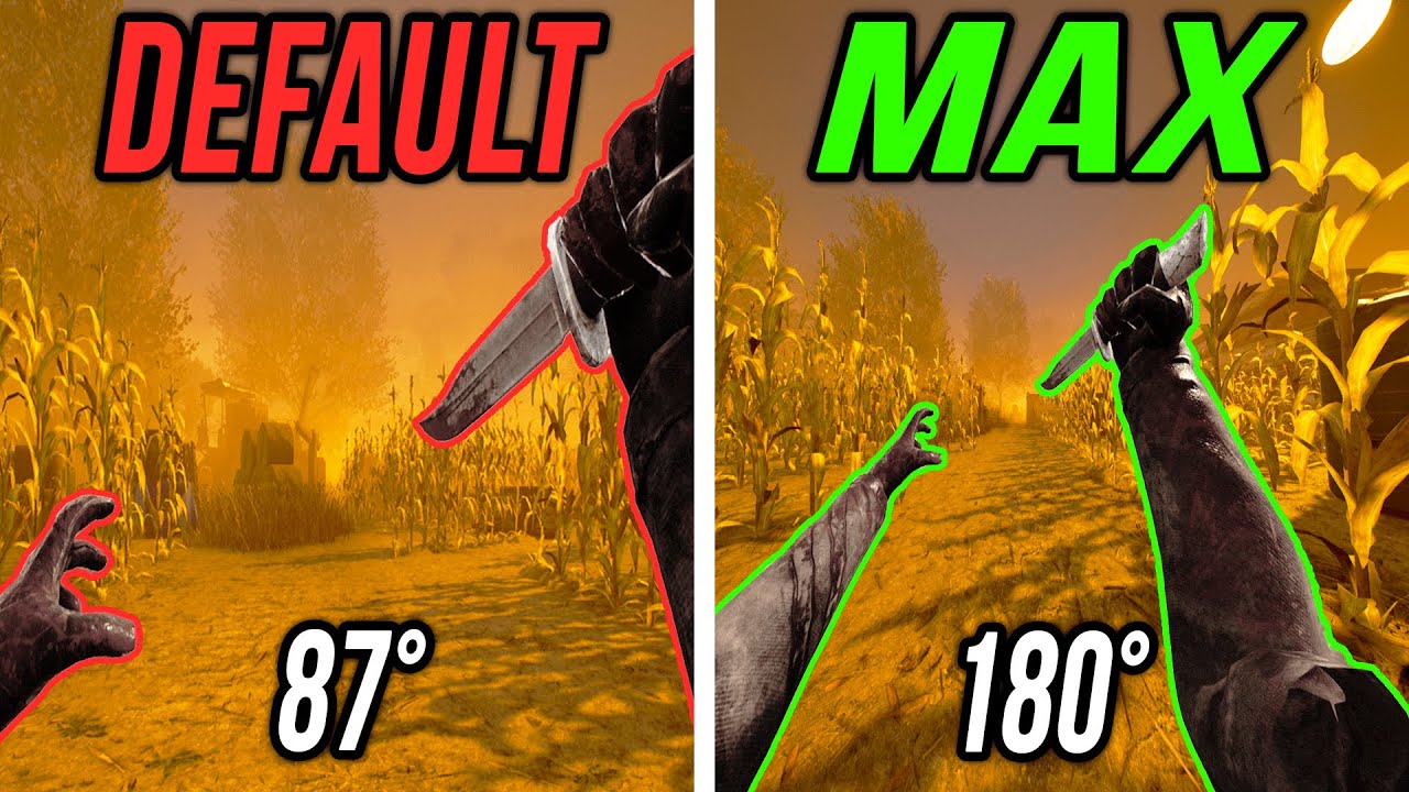 MAXIMUM FOV POSSIBLE on EVERY KILLER in DBD