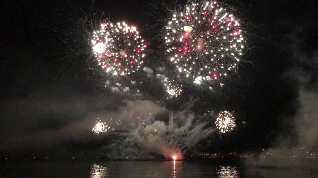 Feu d’artifice du 15 août 2018 à Toulon