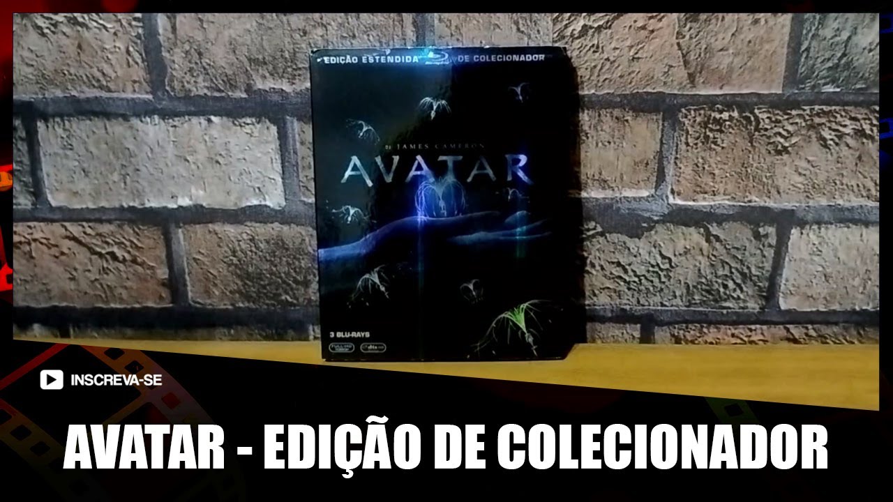 BLU RAY - AVATAR (EDIÇÃO ESPECIAL COM 3 DISCOS)