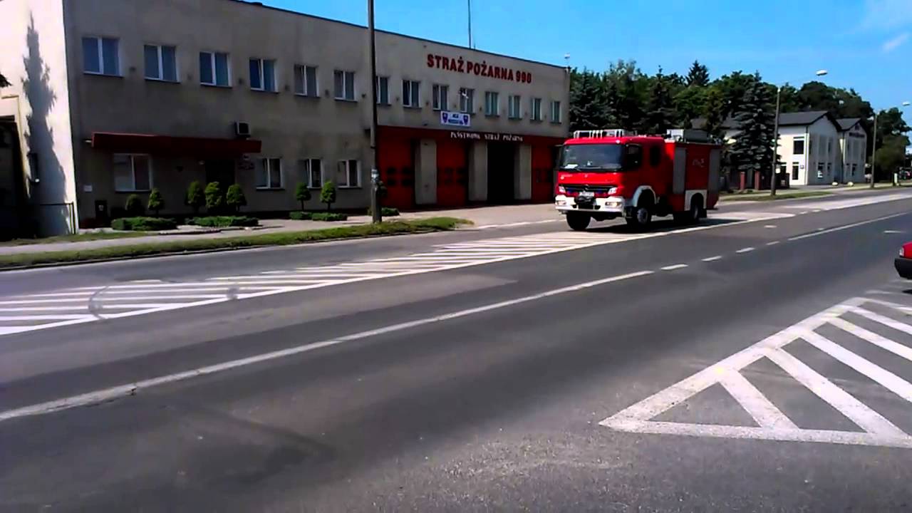 Wyjazd alarmowy 411(C) 25 GCBA - JRG Brodnica