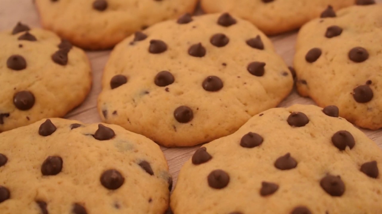¡GALLETAS con chispitas de CHOCOLATE sin BATIDORA!