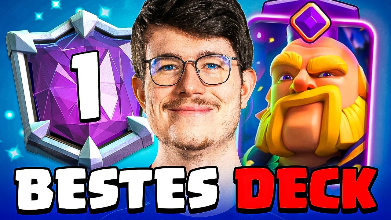 😱🥇ICH BIN PLATZ 1 DER WELT... (BESTES DECK!) | Clash Royale Deutsch