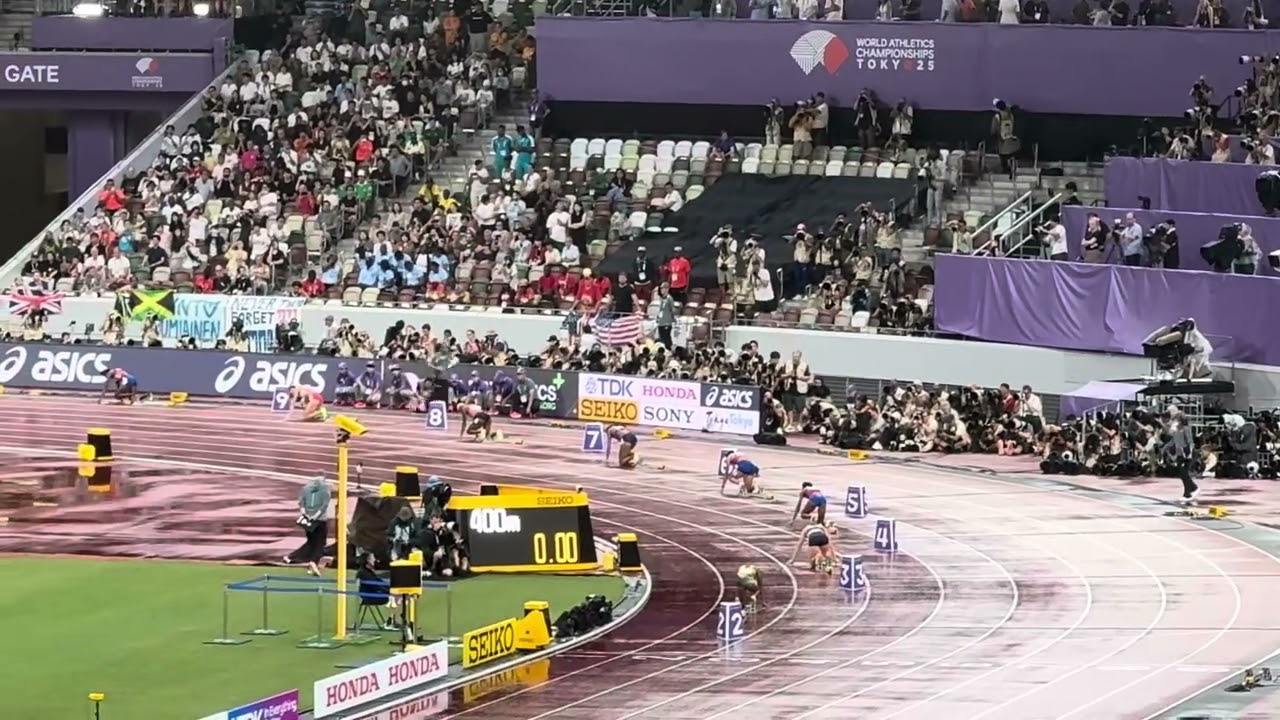 2025 World Champs W400m Finals Sydney McGlaughlin-Levrone 47.78s