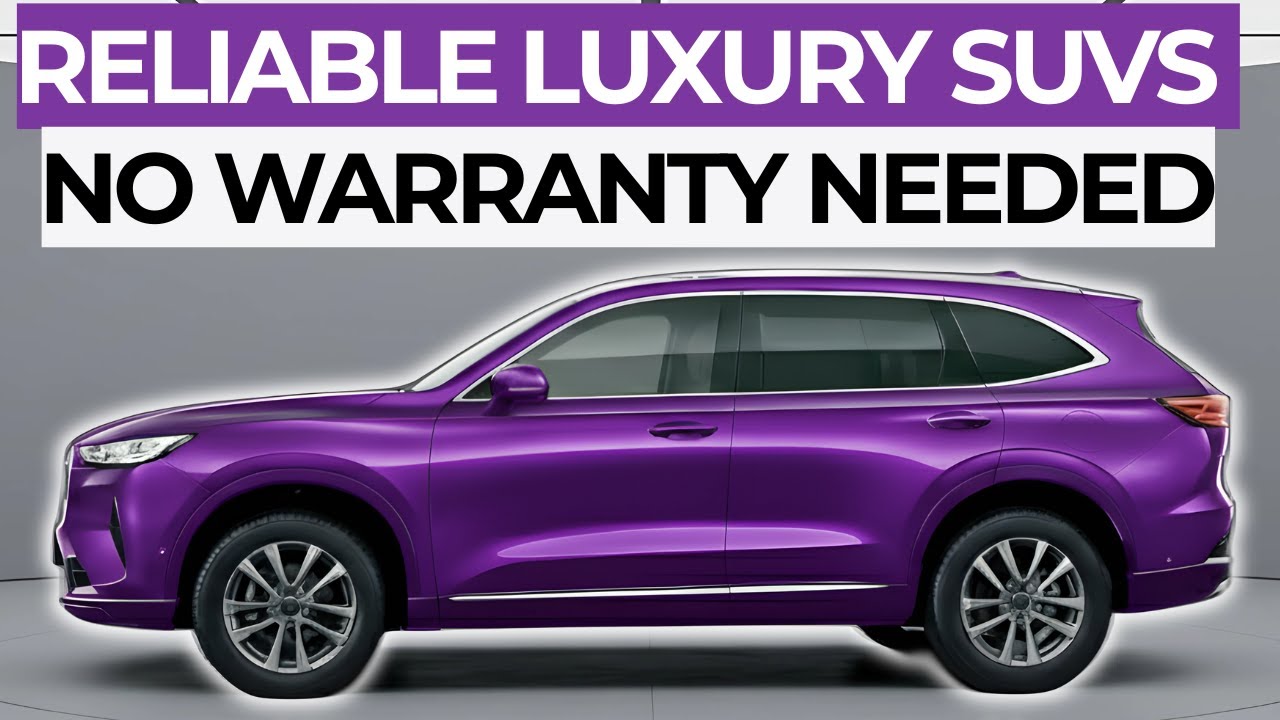 12 Most Reliable Luxury SUVs Worth Owning AFTER Warranty!
