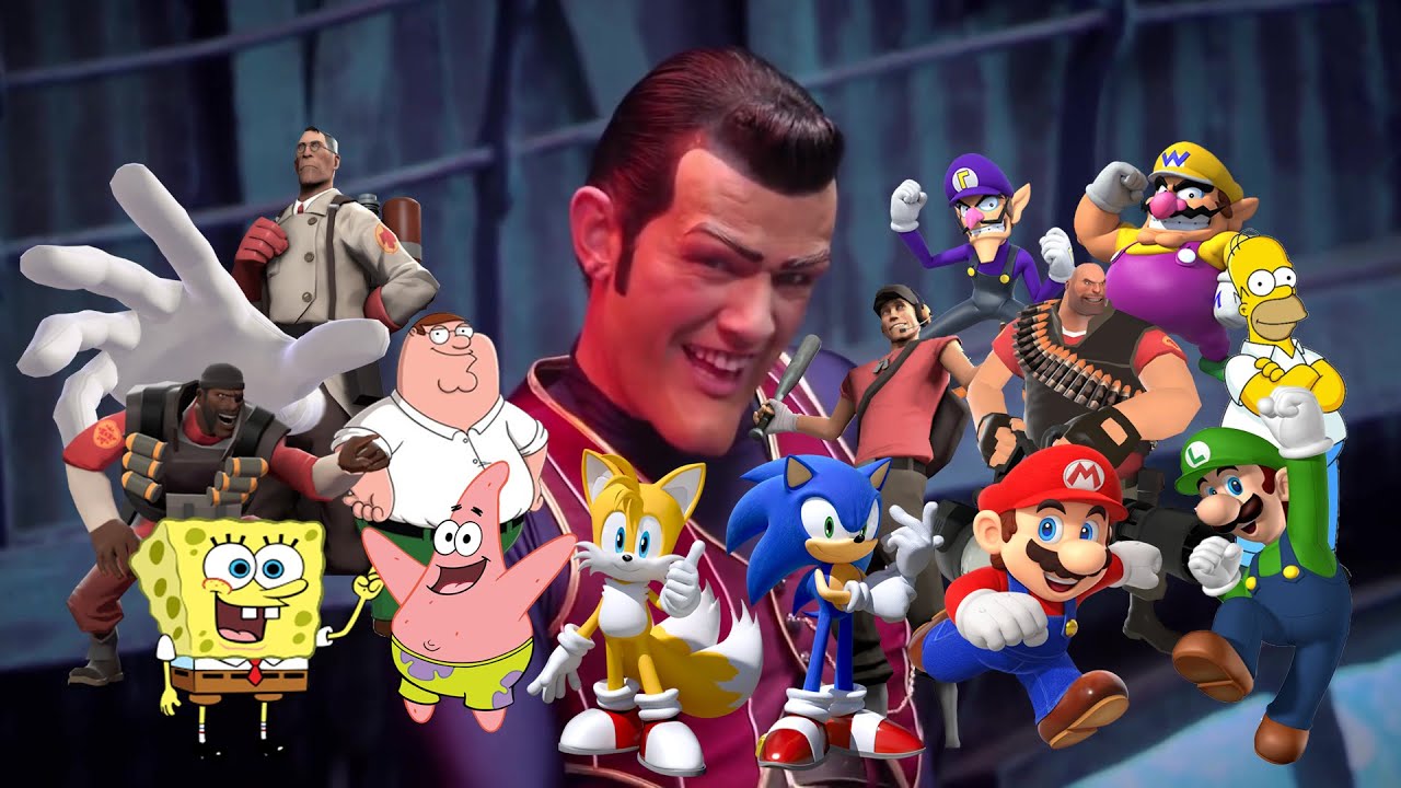 We are number one but with Uberduck character voices