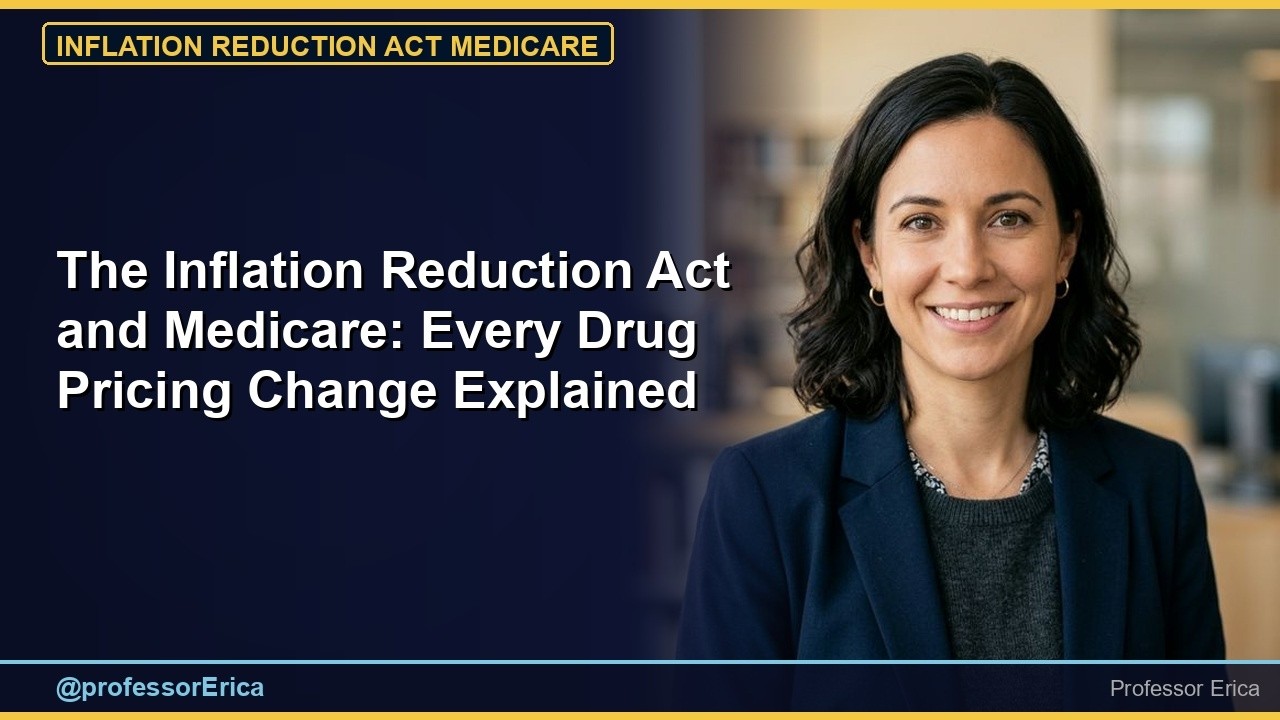 The Inflation Reduction Act and Medicare: Every Drug Pricing Change Explained