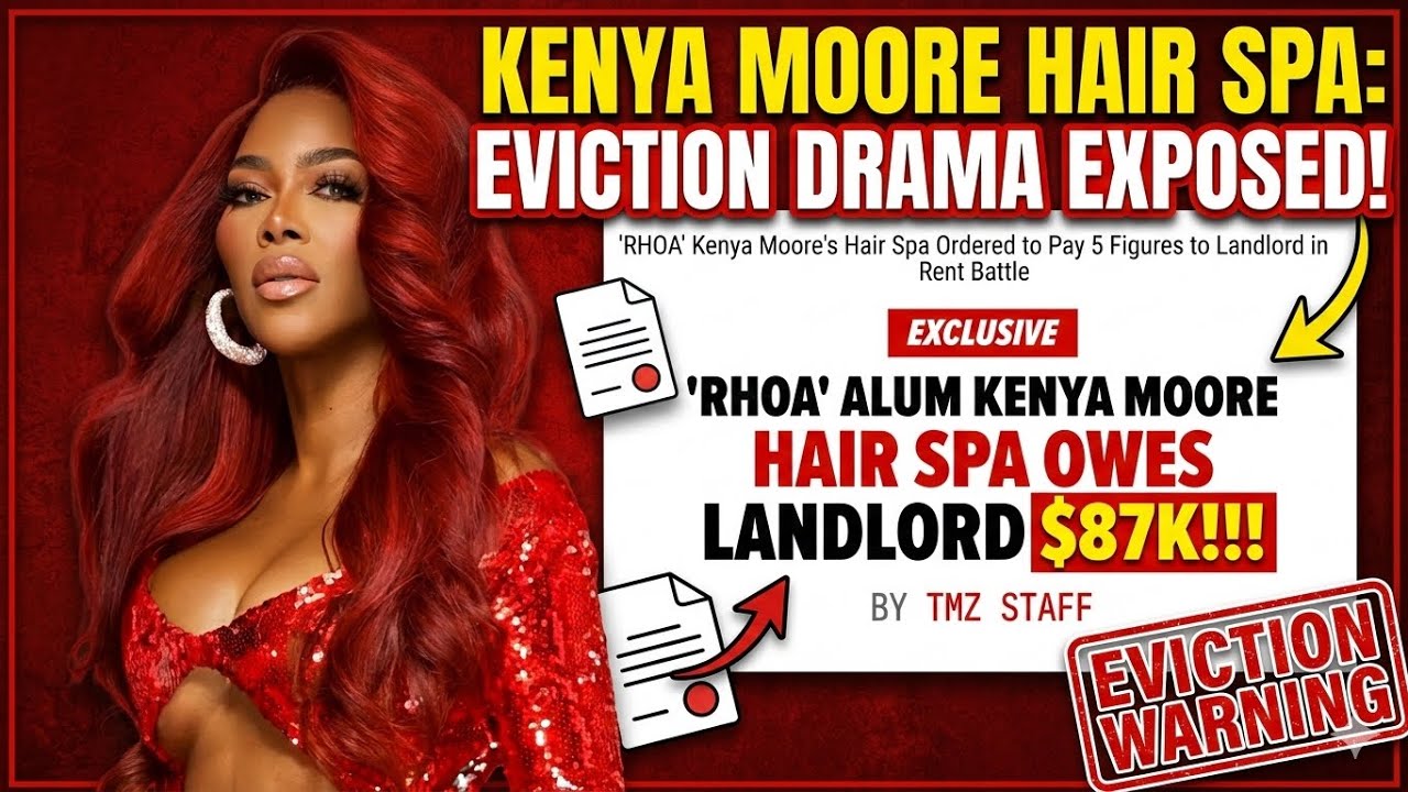 Kenya Moore’s Hair Spa Controversy… Let’s Talk About It 👀
