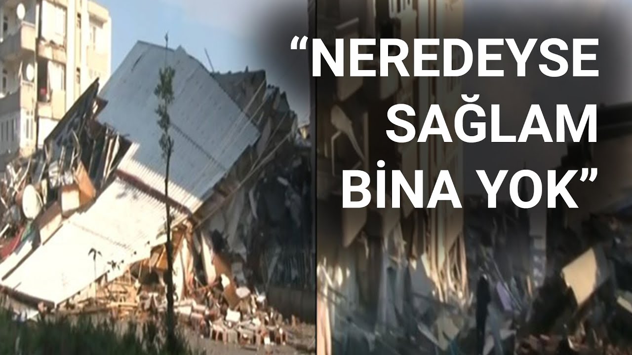 @NTV ekibi Hatay'da: Neredeyse sağlam bina yok