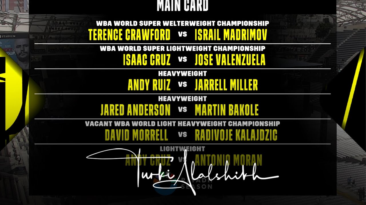 #RiyadhSeasonCard | Full Fight