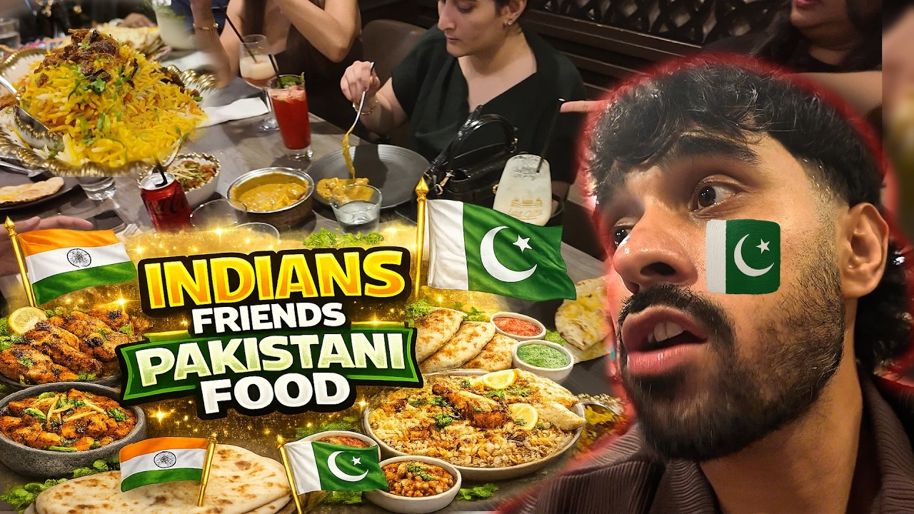 I Made My Indian Friends Try Pakistani Food 🇵🇰😳