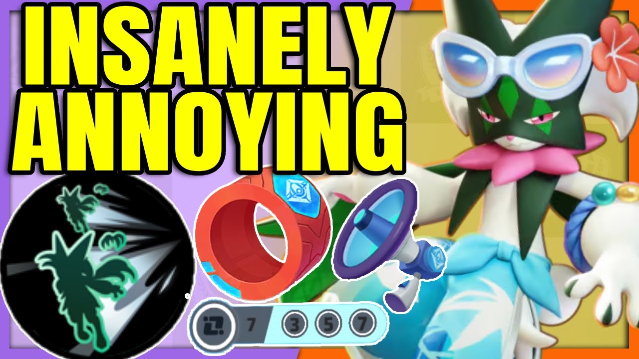 DOUBLE TEAM MEOWSCARADA with a COOLDOWN BUILD is Unfair | Pokemon Unite
